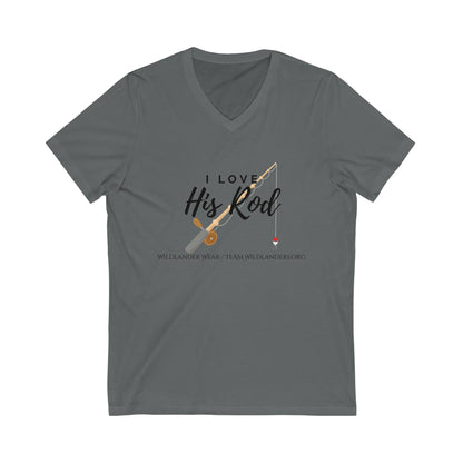 Wildlander Wear™ Ladies' Rod V-Neck Tee