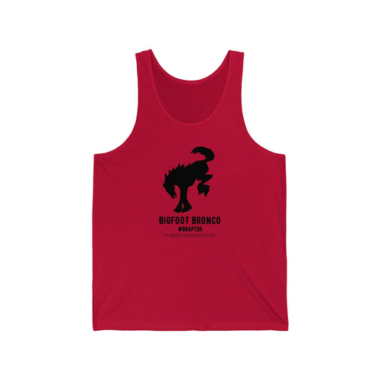 Bigfoot Bronco™ #Braptor Unisex Jersey Tank