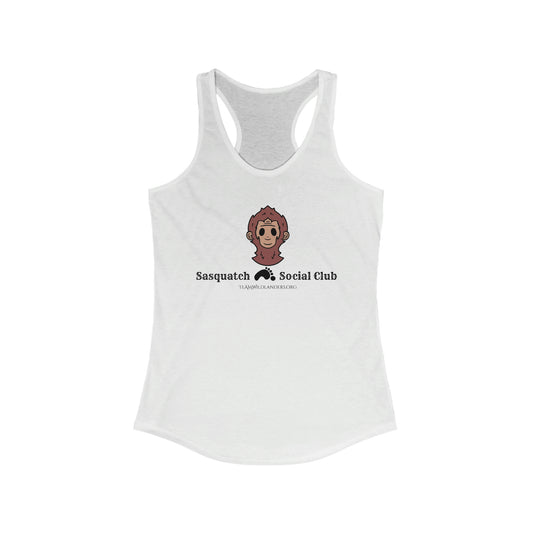 Sasquatch Social Club™ Character Women's Racerback Tank