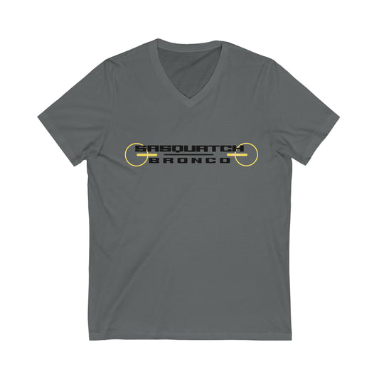 Bigfoot Bronco™  Sasquatch Headlights V-Neck Tee