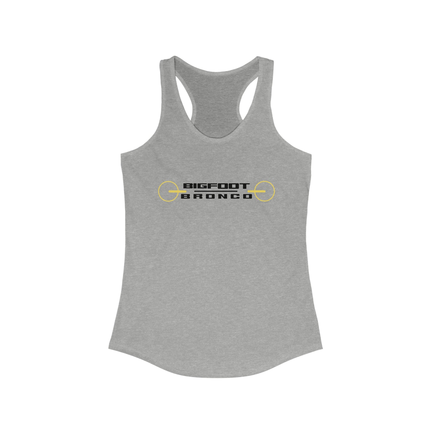 Bigfoot Bronco™ Headlights Women's Racerback Tank