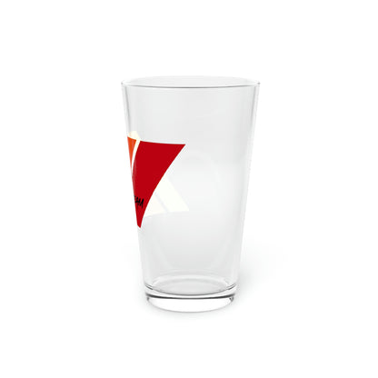 The Yo Team™ OG Stripe Pint Glass, 16oz