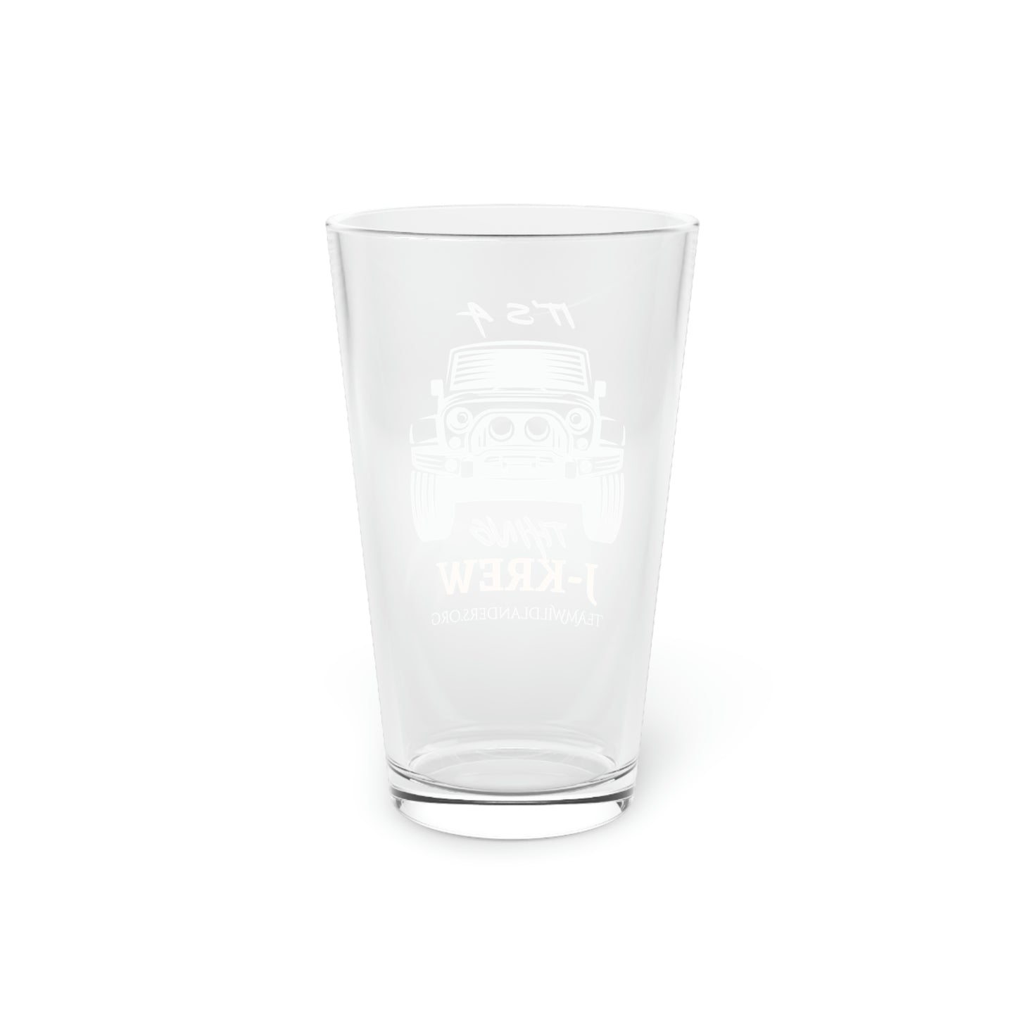 J-Krew™ It's a Thing Pint Glass, 16oz