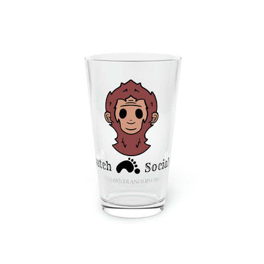 Sasquatch Social Club™ Pint Glass, 16oz