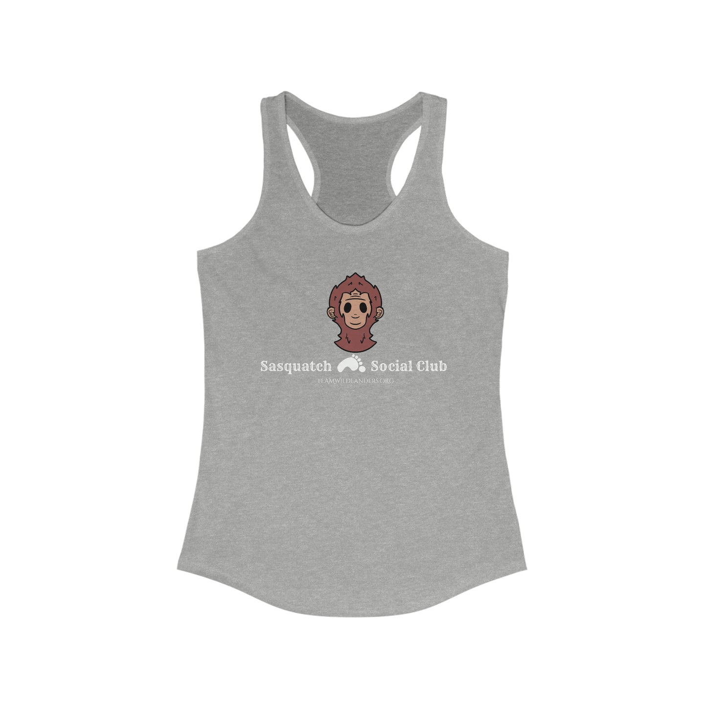 Sasquatch Social Club™ Character Women's Racerback Tank