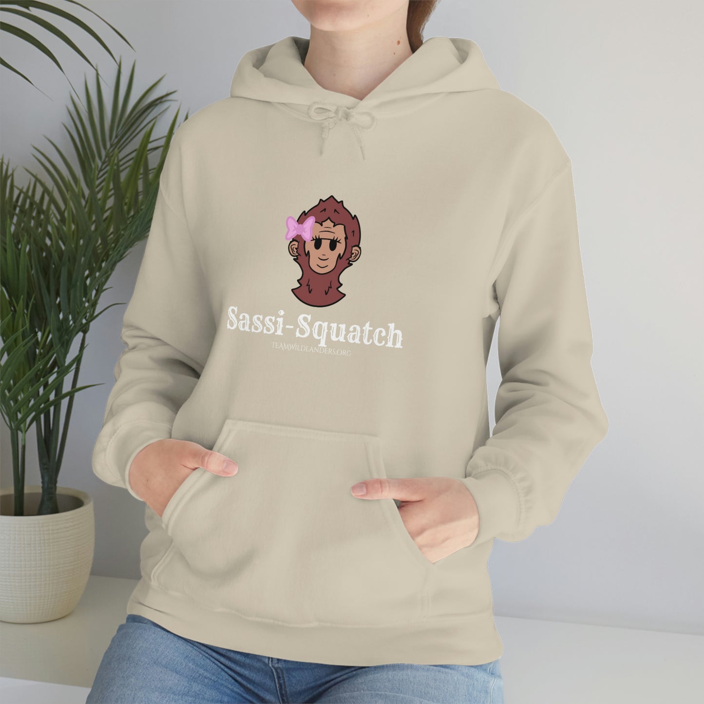 Sassi-Squatch™ Character Hooded Sweatshirt