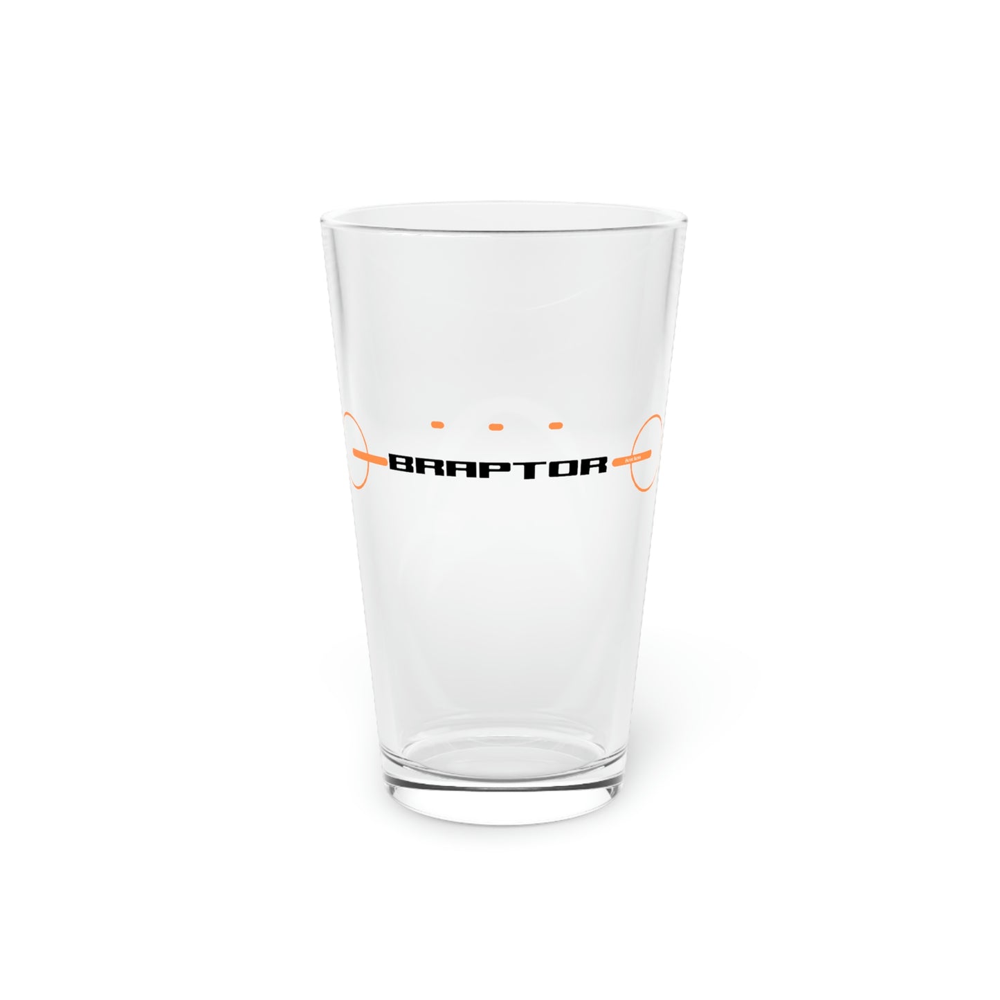 Bigfoot Bronco™ Braptor Lights Pint Glass, 16oz