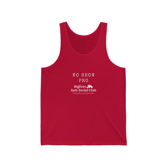 Bigfoot Anti-Social Club™ No Show Pro Unisex Jersey Tank