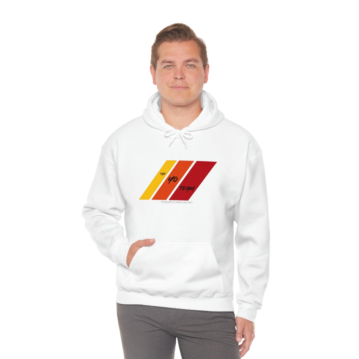 The Yo Team™ OG Stripe Hooded Sweatshirt