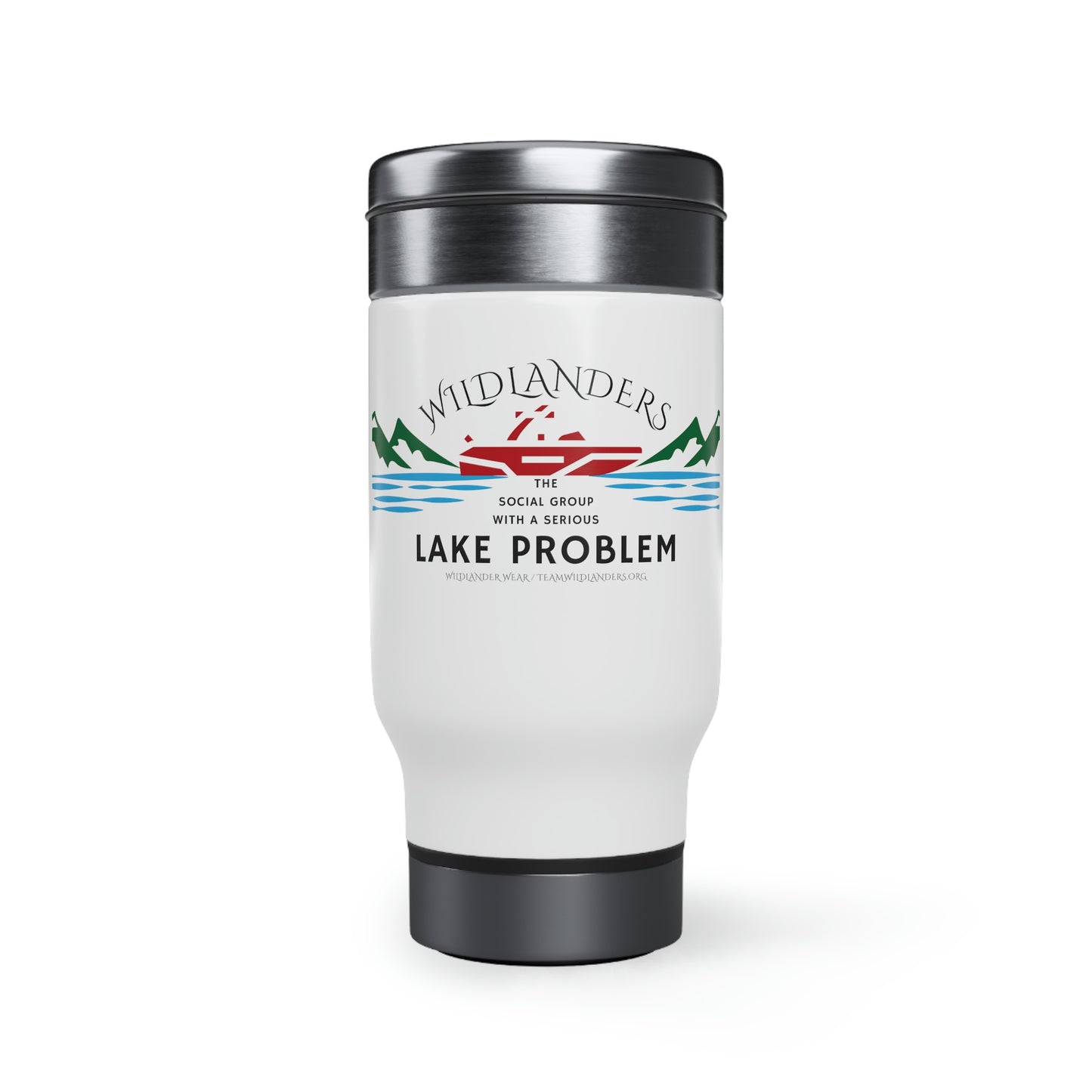 Wildlander Wear™ Lake Problem Stainless Travel Mug