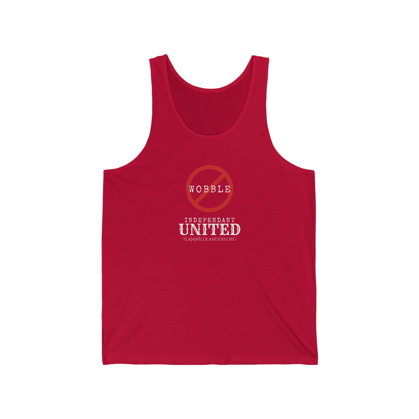 Independent United™ WobbleBuster Unisex Jersey Tank