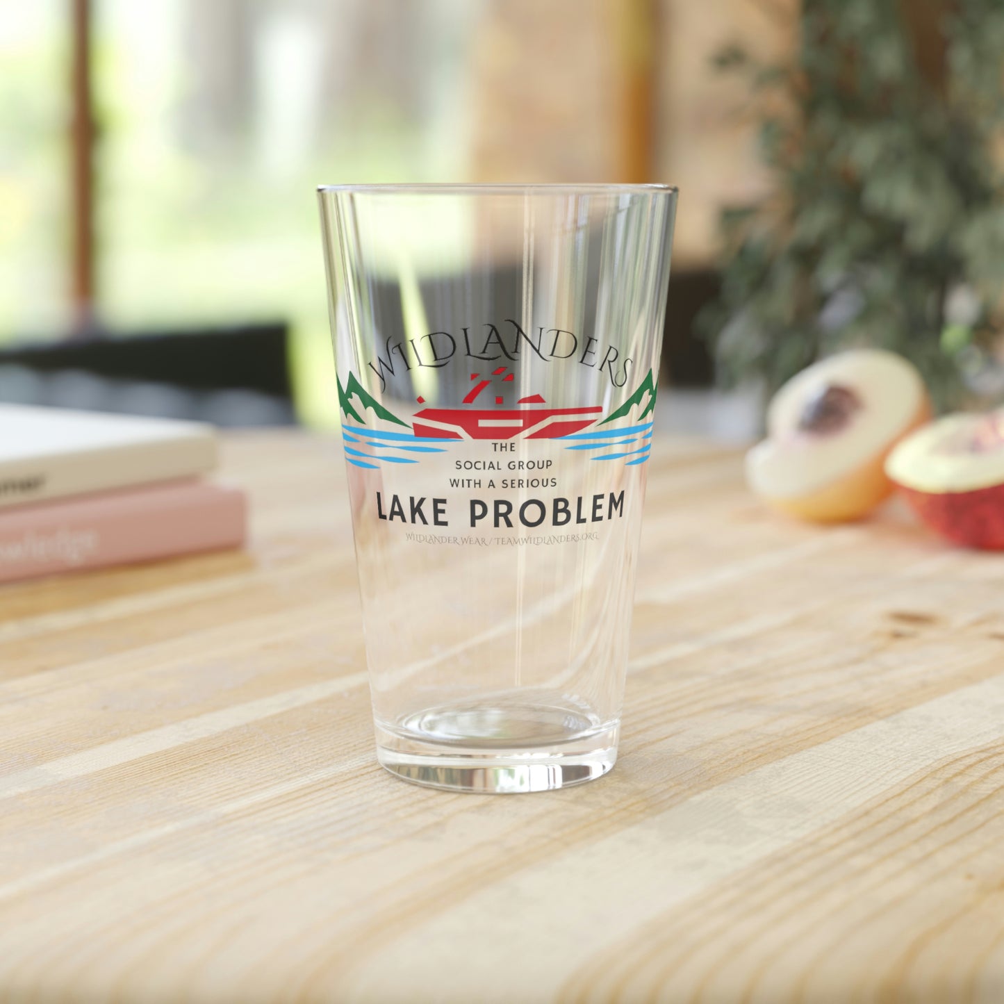 Wildlander Wear™ Lake Problem Pint Glass, 16oz