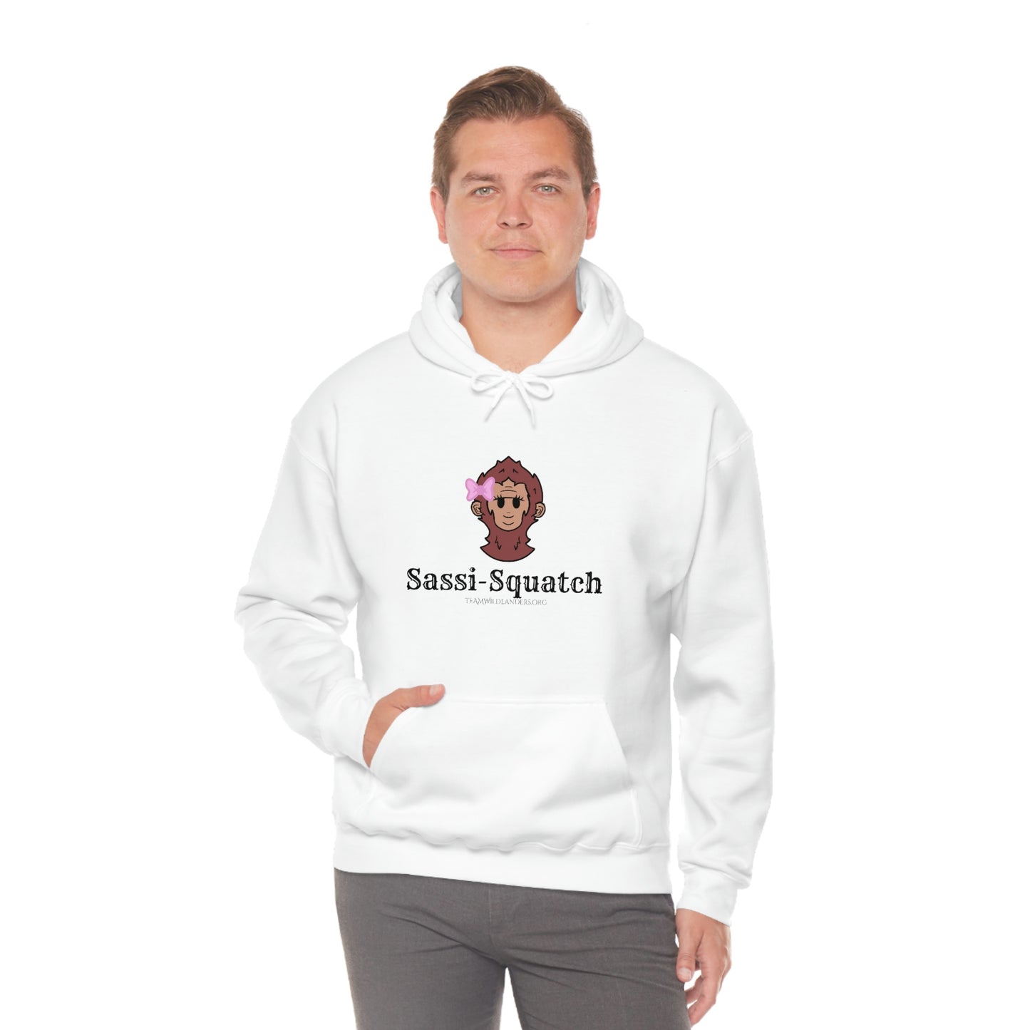 Sassi-Squatch™ Character Hooded Sweatshirt