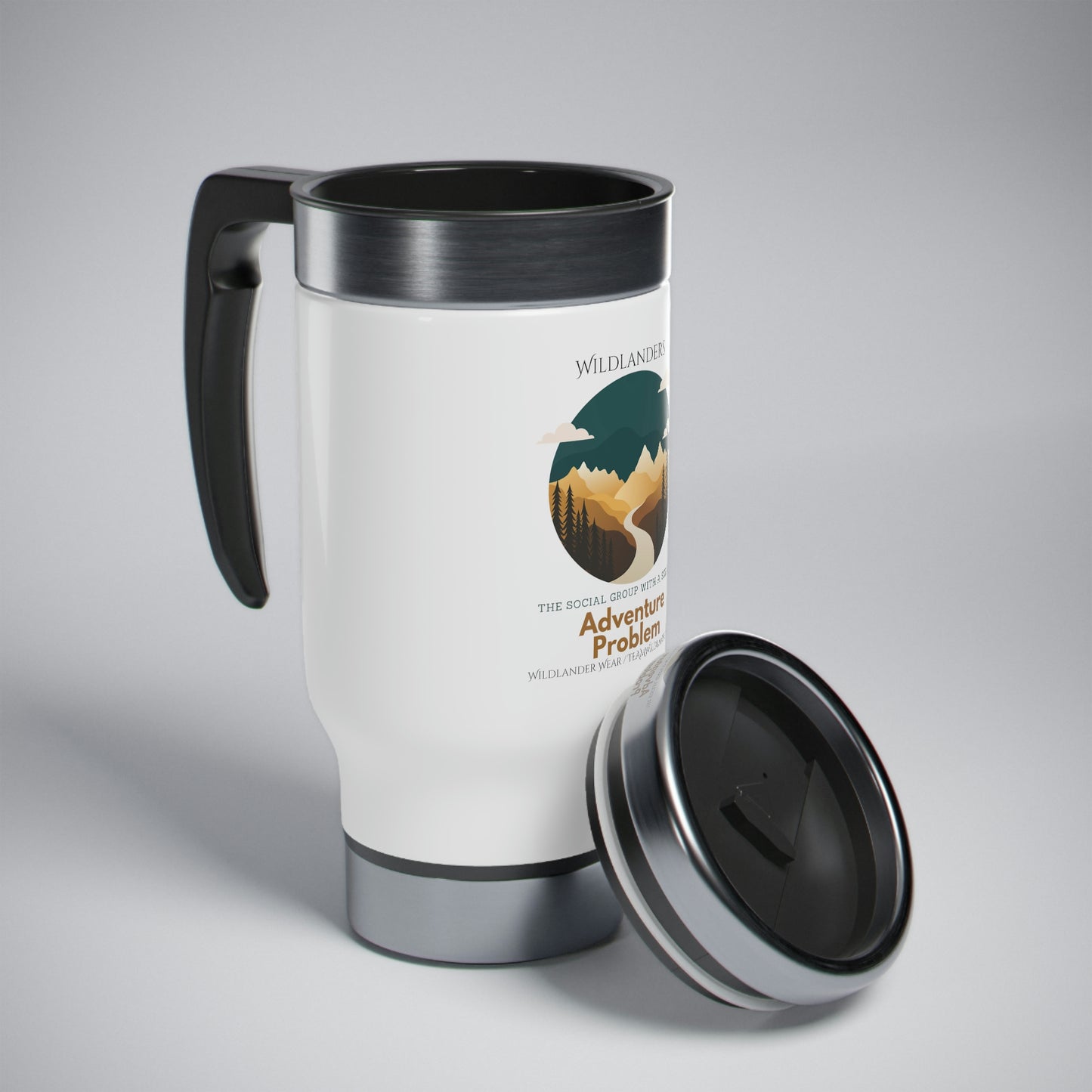 Wildlander Wear™Adventure Problem Stainless Travel Mug