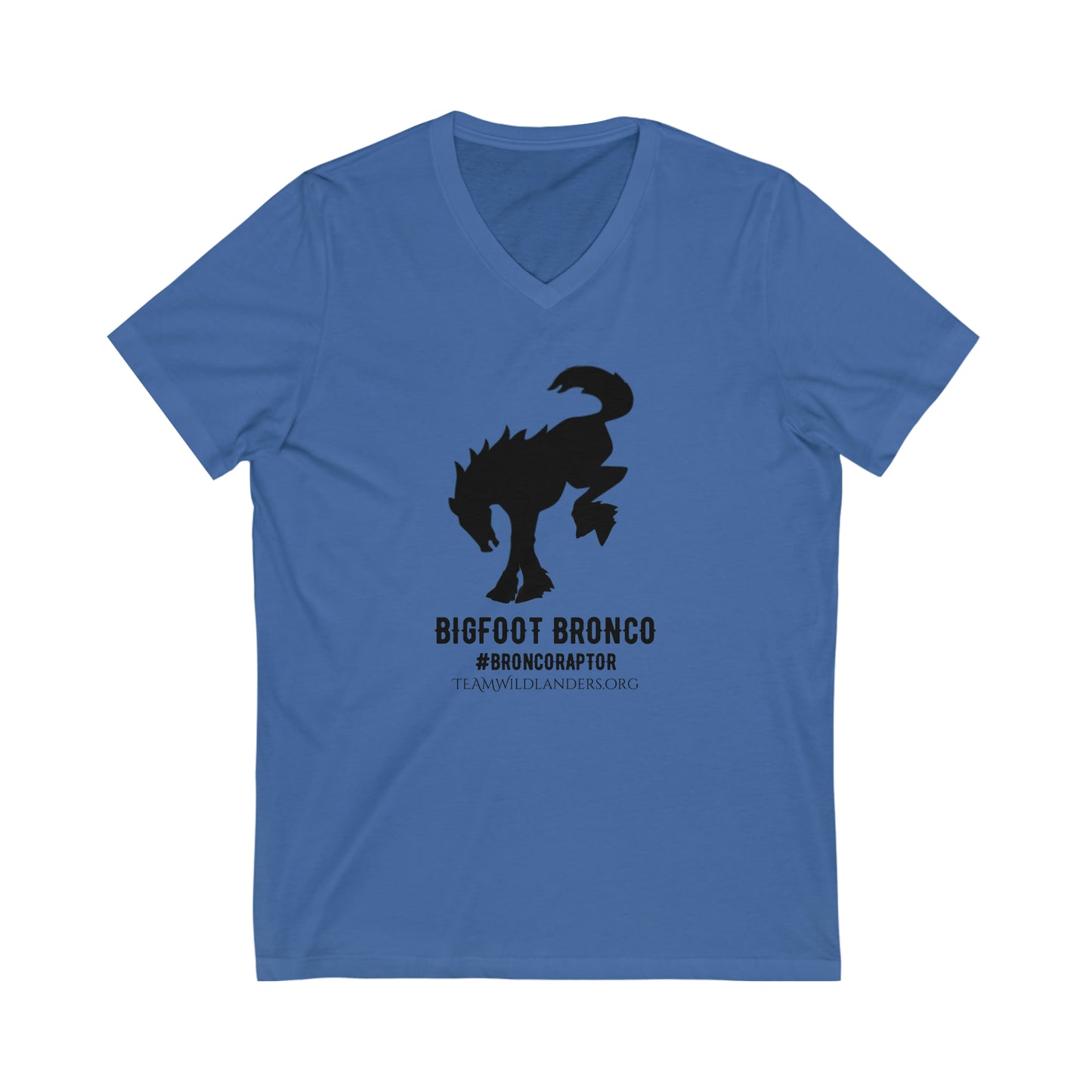 Bigfoot Bronco™ #BroncoRaptor V-Neck Tee