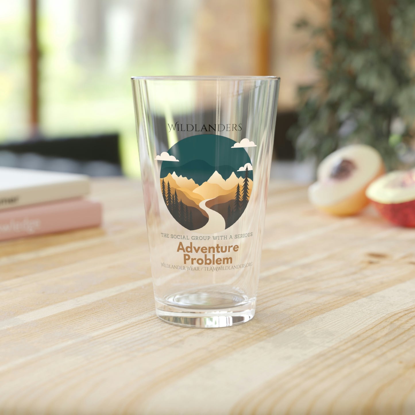 Wildlander Wear™ Adventure Problem Pint Glass, 16oz