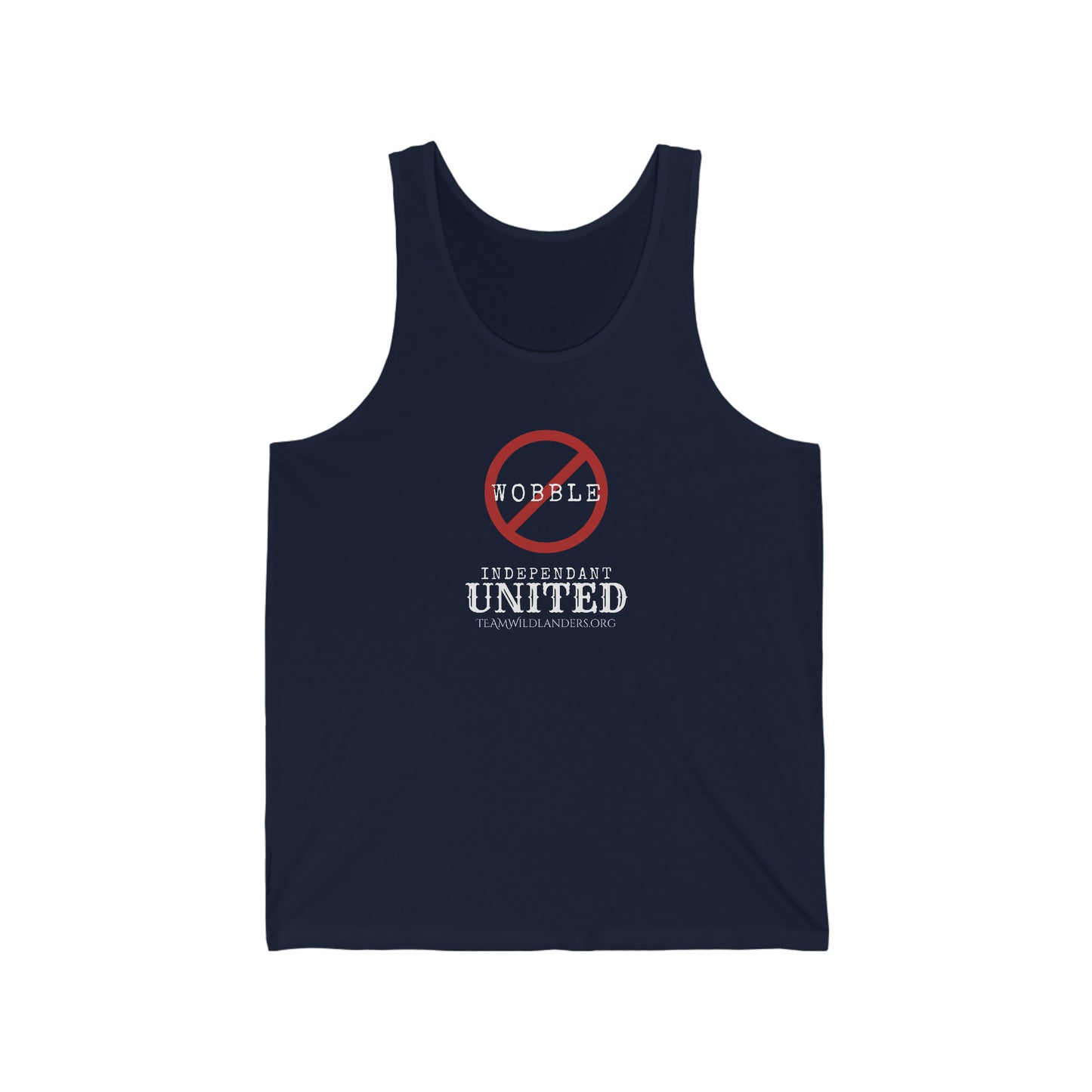 Independent United™ WobbleBuster Unisex Jersey Tank