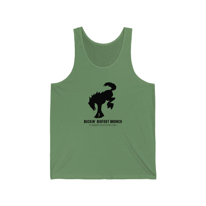 Buckin' Bigfoot Bronco™ Unisex Jersey Tank