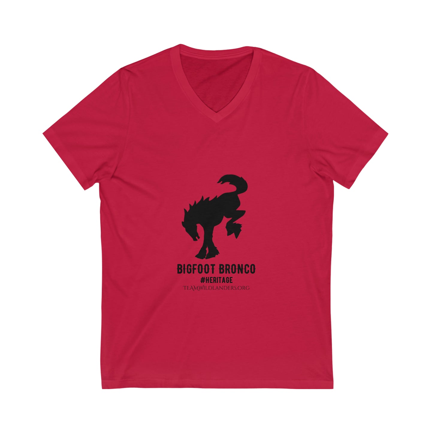 Bigfoot Bronco™ #Heritage V-Neck Tee