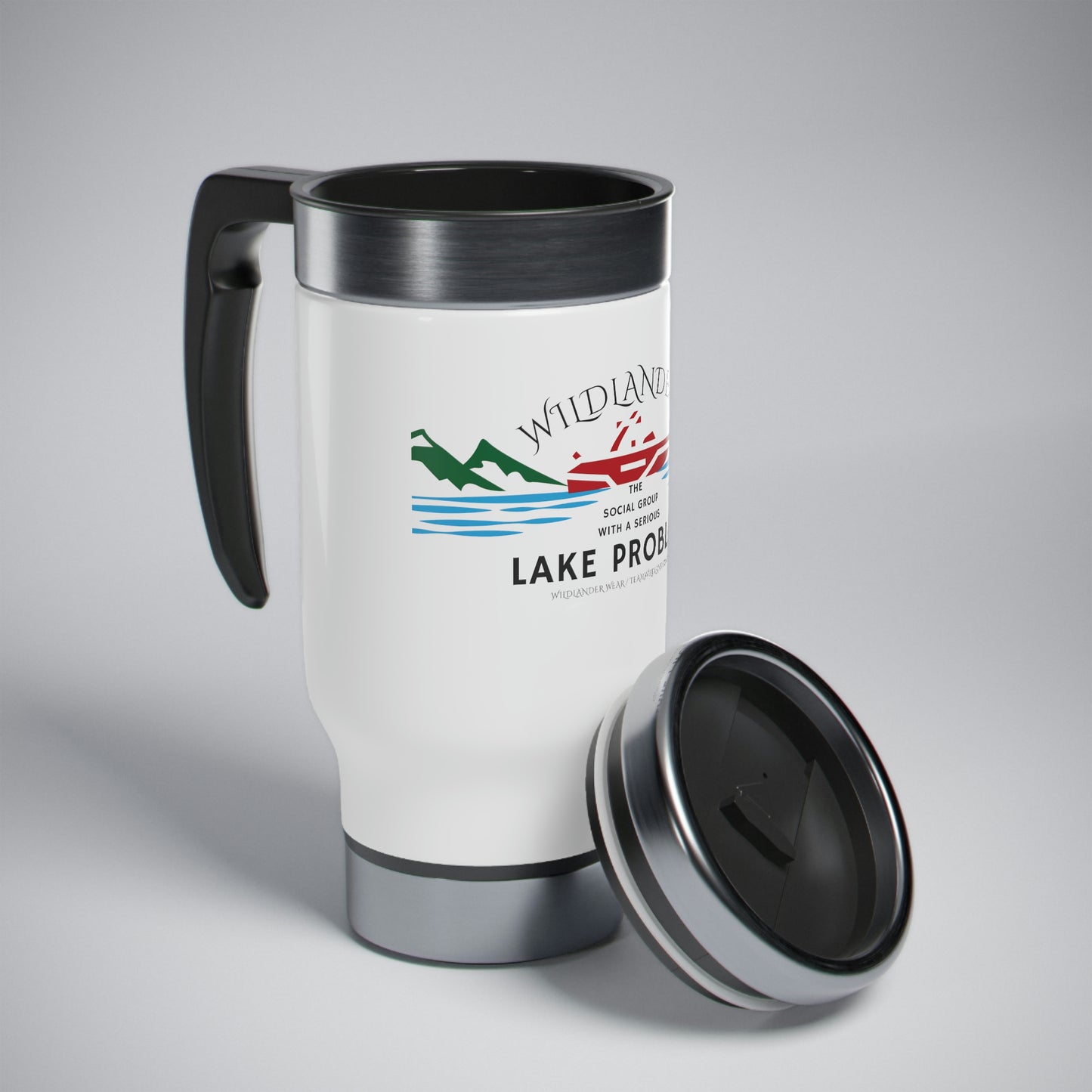 Wildlander Wear™ Lake Problem Stainless Travel Mug