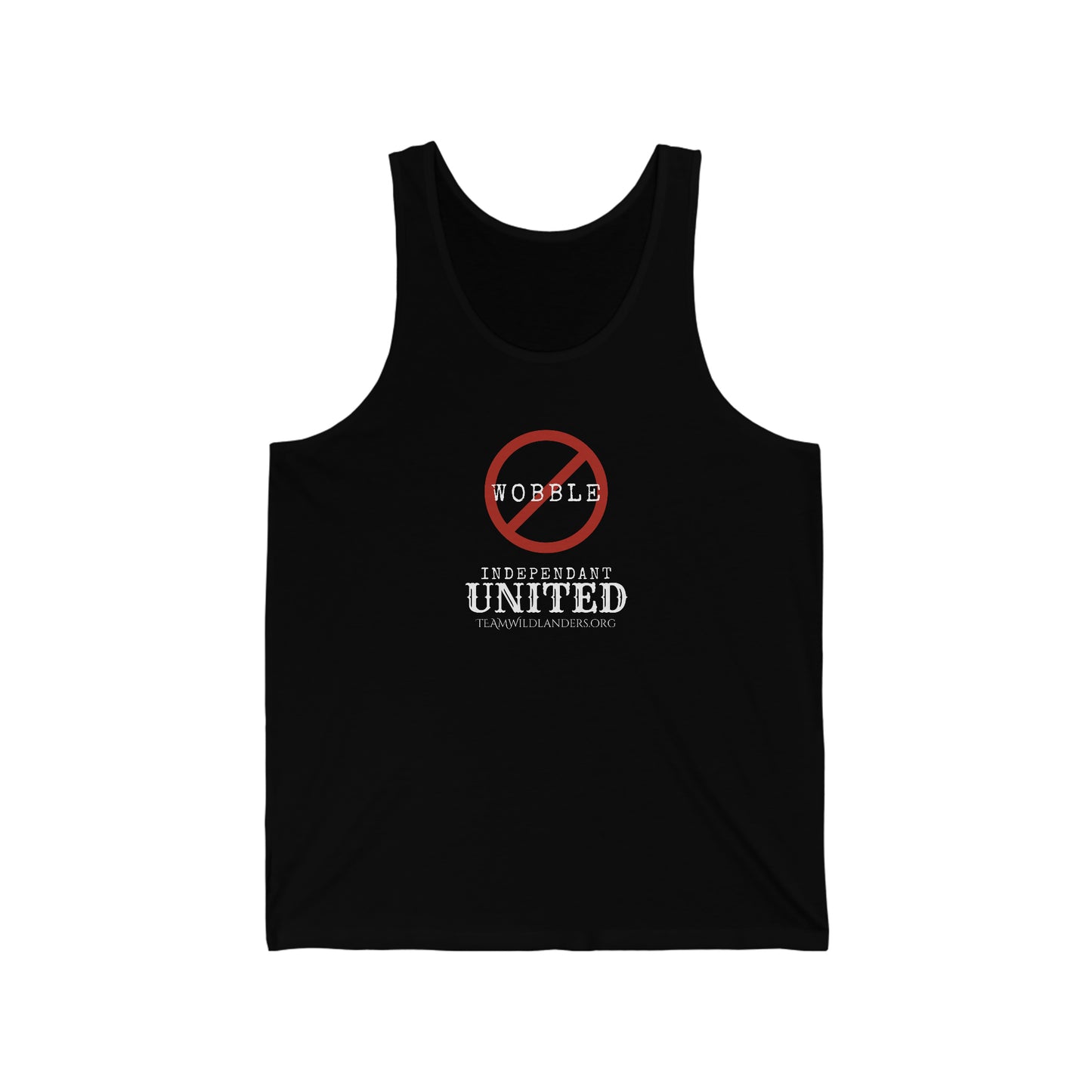 Independent United™ WobbleBuster Unisex Jersey Tank