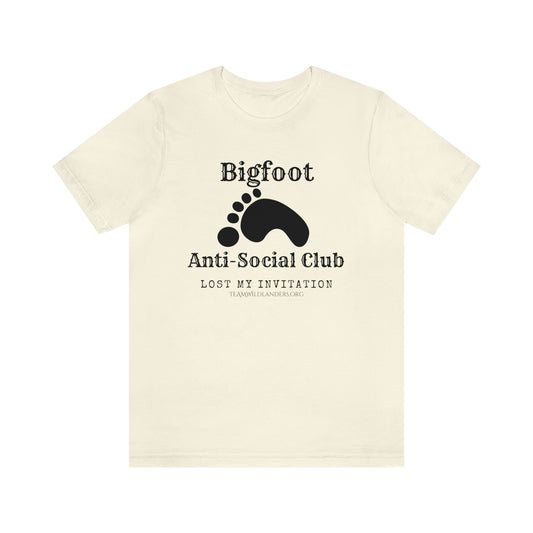 Bigfoot Anti-Social Club™ Invitation Tee