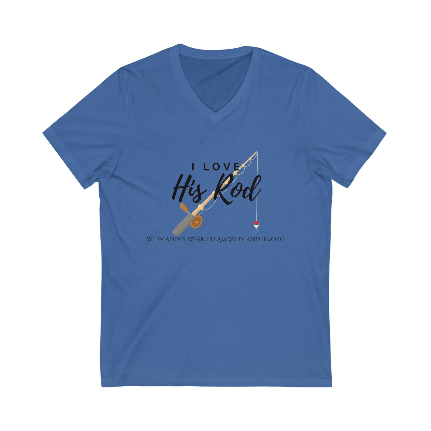 Wildlander Wear™ Ladies' Rod V-Neck Tee