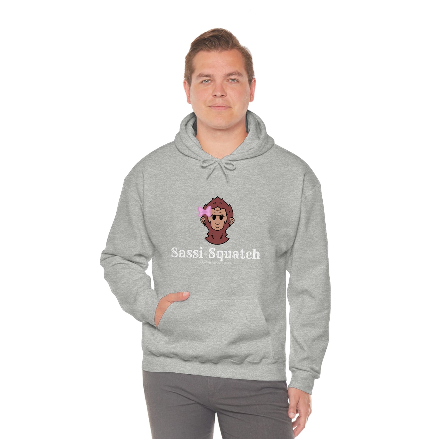 Sassi-Squatch™ Character Hooded Sweatshirt