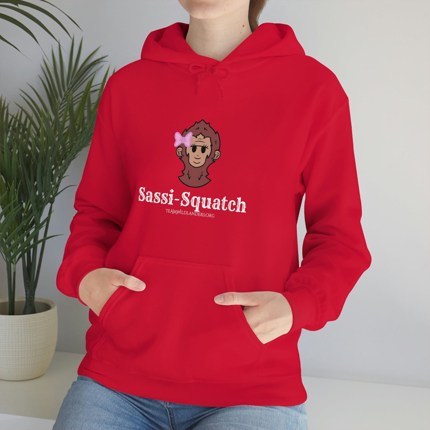 Sassi-Squatch™ Character Hooded Sweatshirt