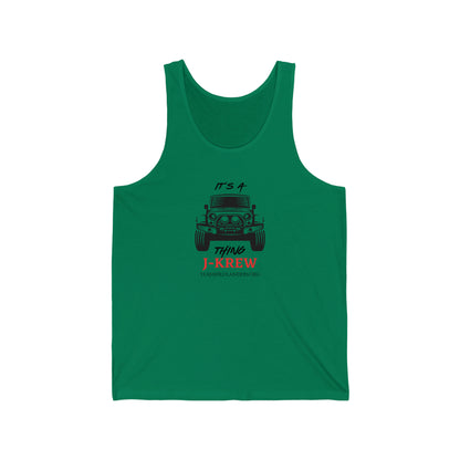 J-Krew™ It's a Thing Unisex Jersey Tank