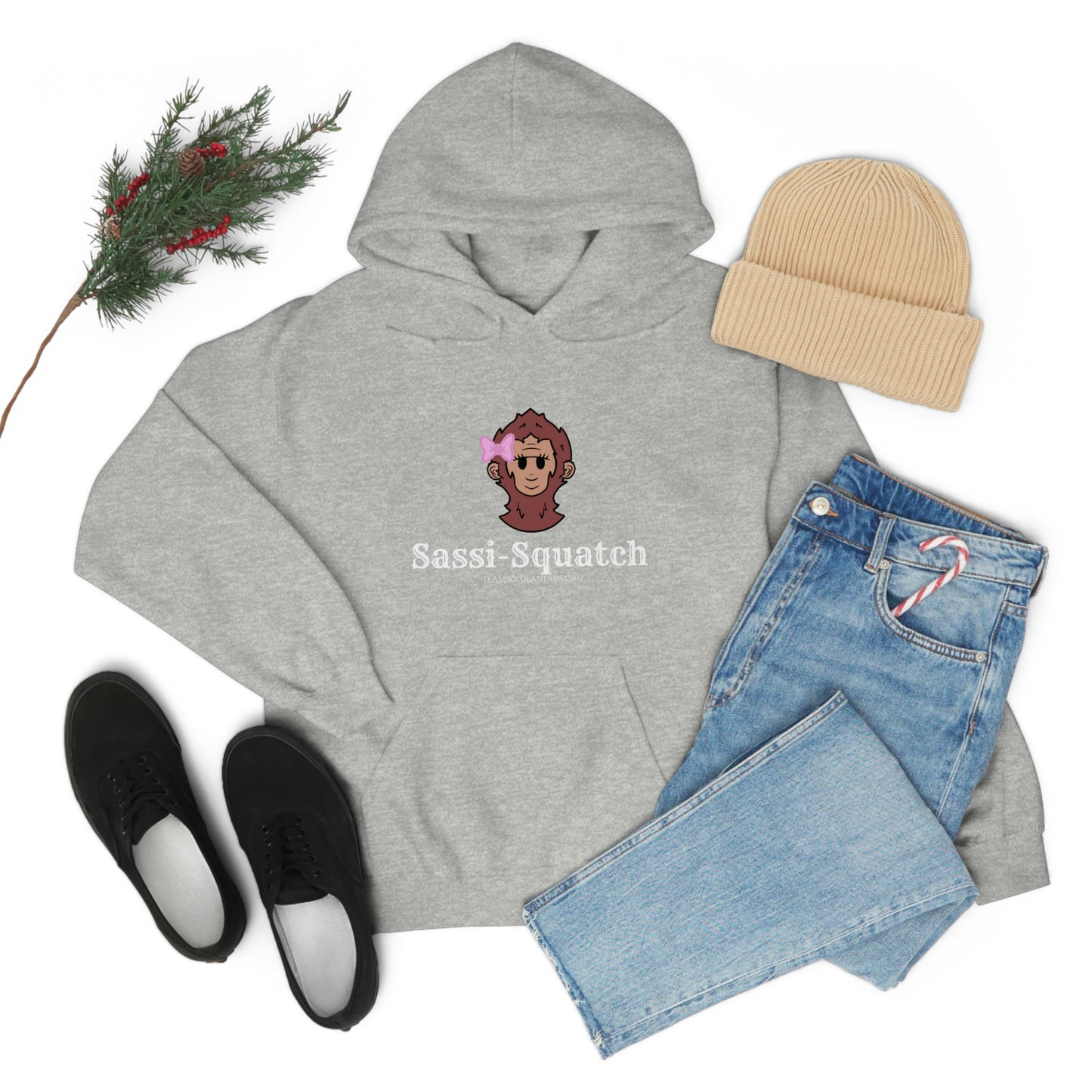 Sassi-Squatch™ Character Hooded Sweatshirt