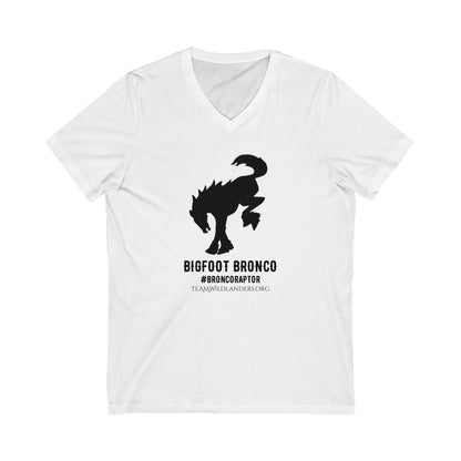 Bigfoot Bronco™ #BroncoRaptor V-Neck Tee