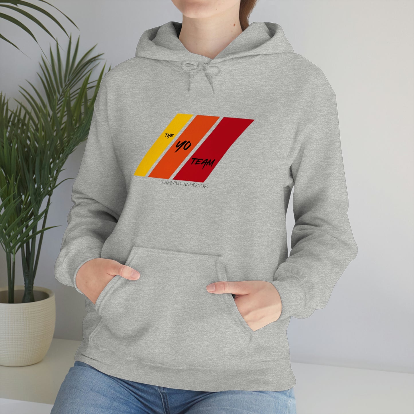 The Yo Team™ OG Stripe Hooded Sweatshirt