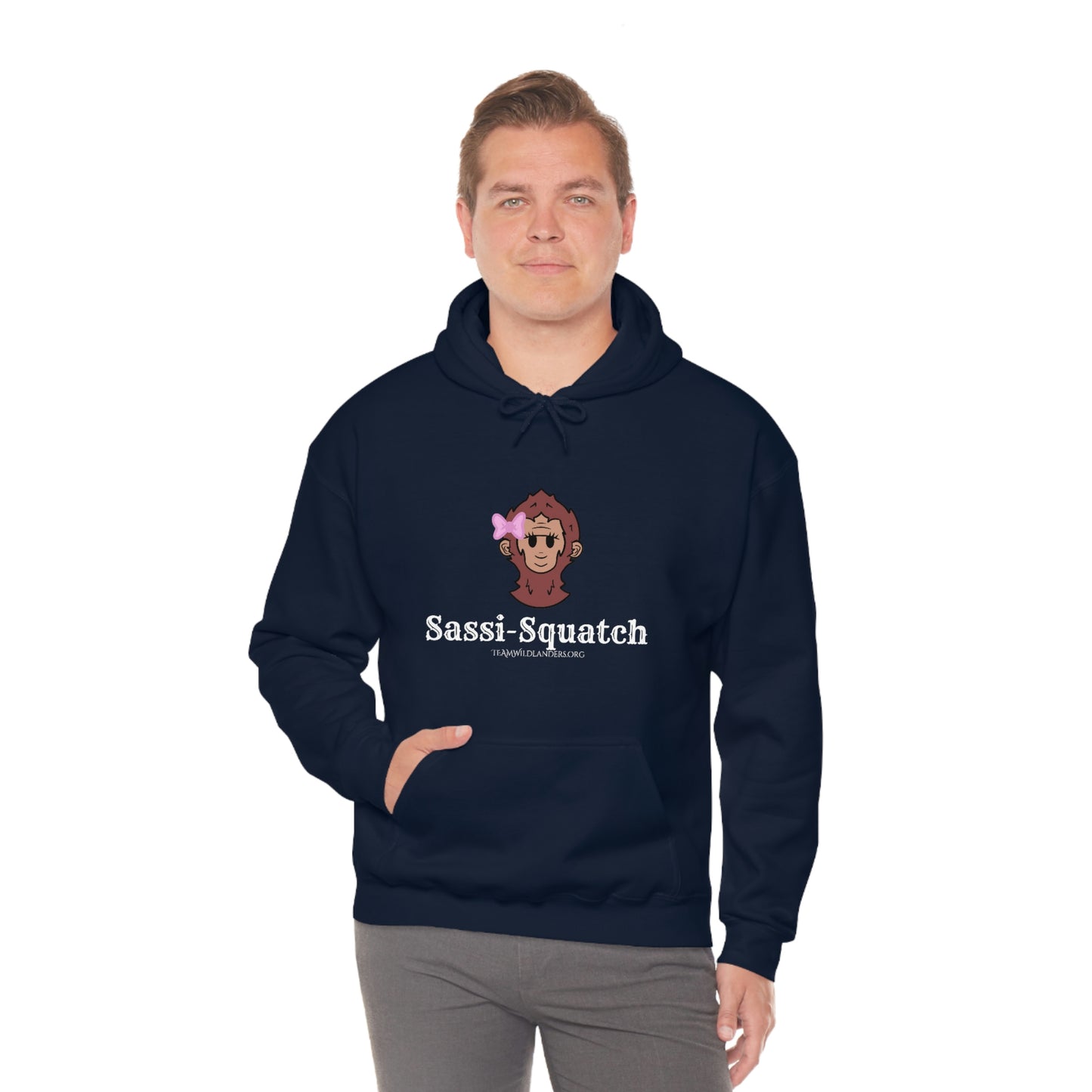 Sassi-Squatch™ Character Hooded Sweatshirt