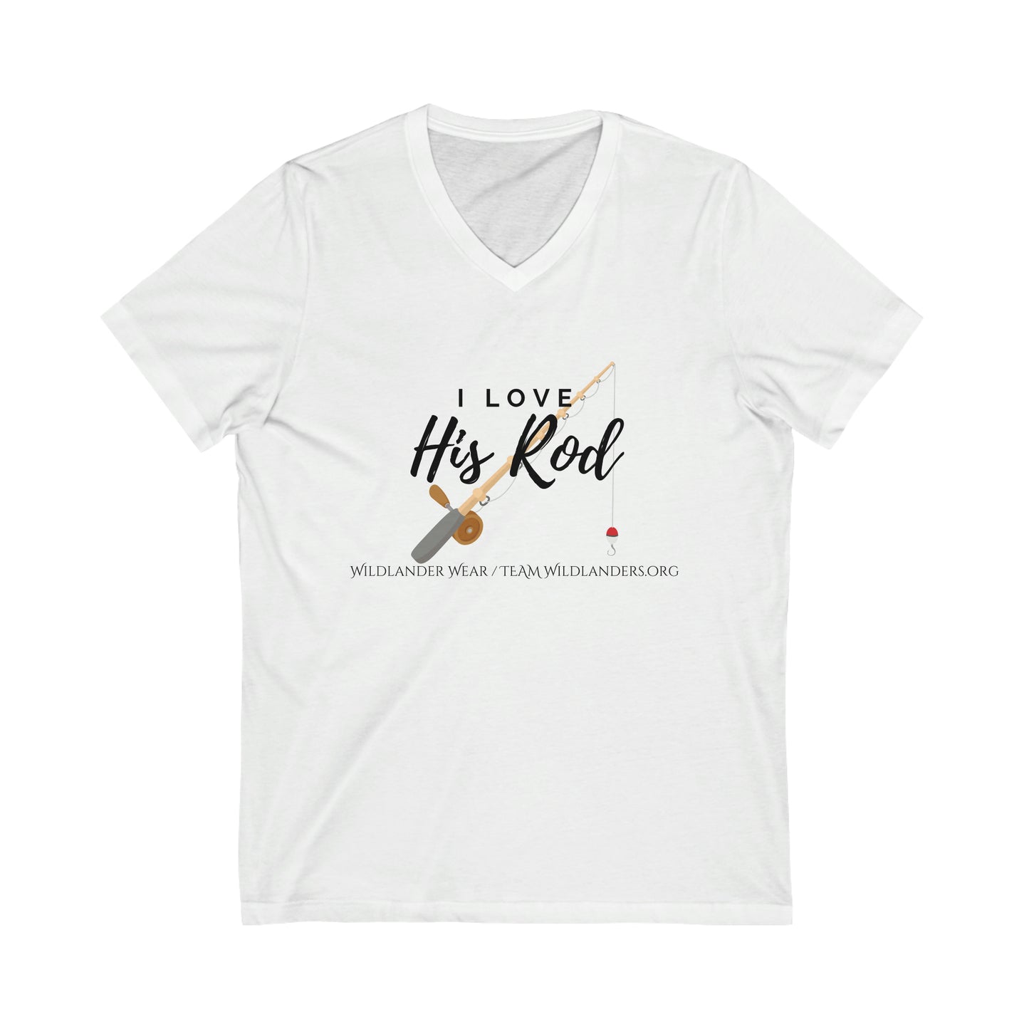 Wildlander Wear™ Ladies' Rod V-Neck Tee