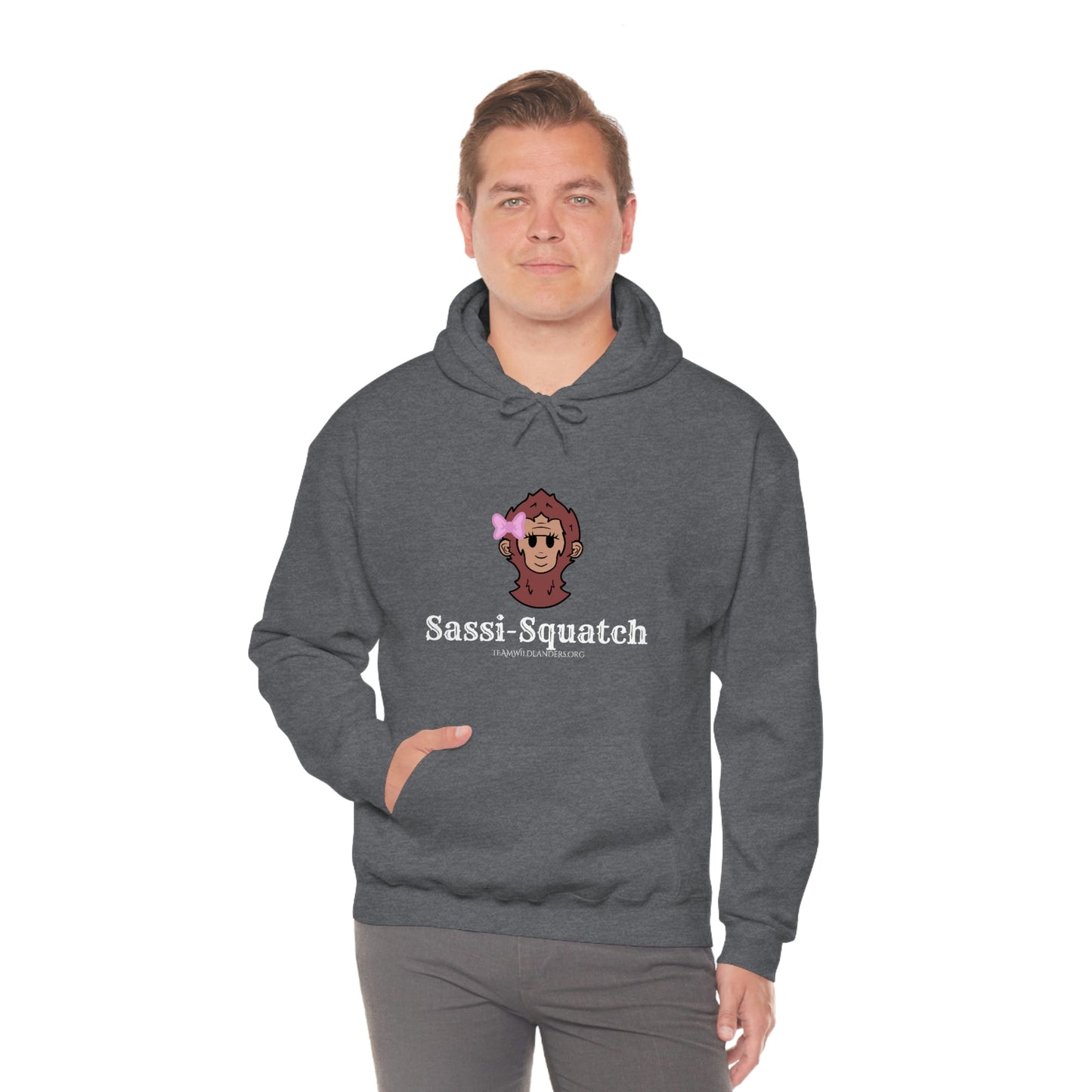 Sassi-Squatch™ Character Hooded Sweatshirt